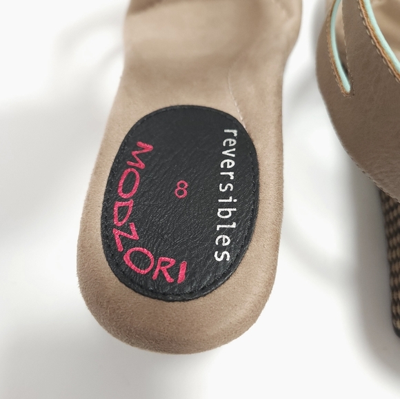 Modzori Reversible Womens Dandals Size 8 - Picture 5 of 7